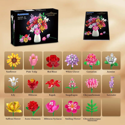 Flower Bouquet Set-Botanical